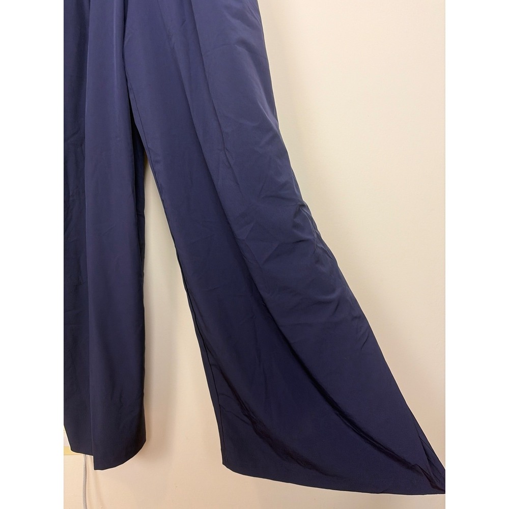 HALARA Breezeful Backless Pocket Wide Leg Jumpsuit Patriot Blue Sz XL TALL - Picture 8 of 12